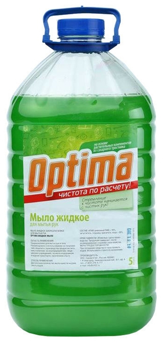 Synergetic Мыло жидкое для мытья рук OPTIMA, канистра, 5 л