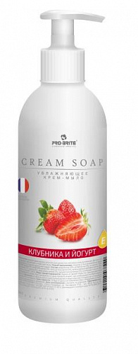 Pro-Brite Cream Soap Жидкое крем-мыло Клубника и йогурт 500мл.