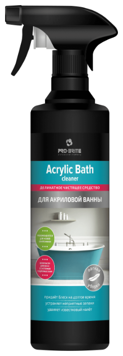 Pro-Brite Acrylic bath cleaner Деликатное чистящее средство для акриловой ванны 500мл.
